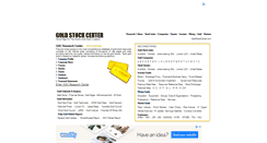 Desktop Screenshot of goldstockcenter.com